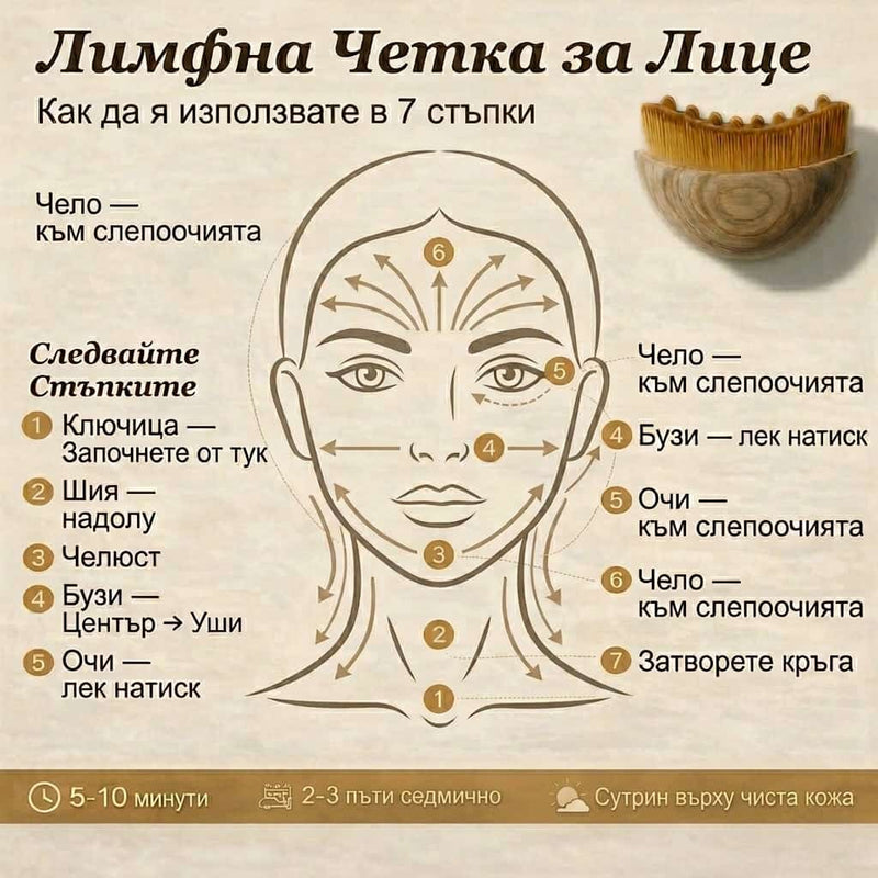 Четка за Лимфен Масаж
